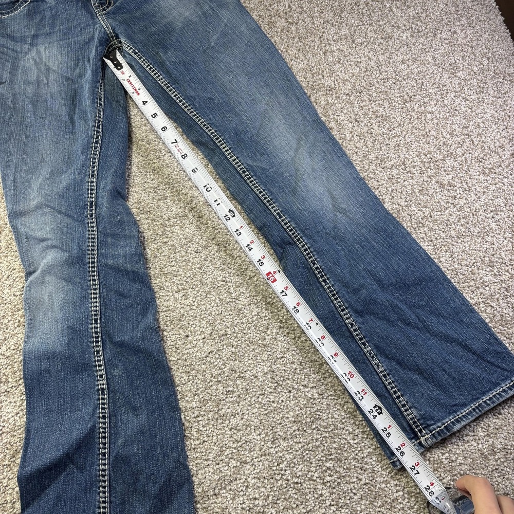 Silver Jeans Co Suki Surplus Jeans Womens 25x30 Blue Bootcut Embroidered Denim - Picture 7 of 11